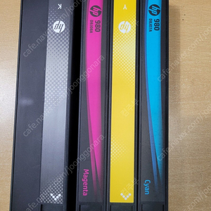 HP정품잉크 HP 980 잉크 X585Z X555 1SET 중고 잉크 D8J07A, D8J08A, D8J09A, D8J10A