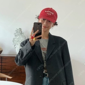 볼캡> hey gaga 헤이가가 / 89's Landmark CAP (RED), 새상품