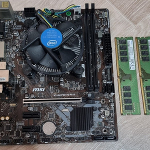 i5-9400F + 메인보드 + 16기가램 + 600W파워 ~~~~ 우체국택배포함