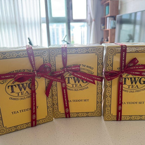 TWG 티 테디젤리 세트 새상품