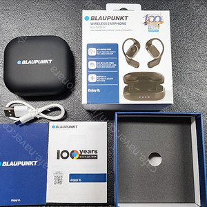블라우풍트 BLP-OE383K ENC 노이즈캔슬링 오픈형 블루투스 이어폰 박스개봉만한 준신품급 + DiiFA 블루투스커널형 이어폰 서비스 = 7만