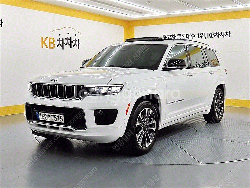 흰색 지프 그랜드체로키 중고 WL 3.6 L 오버랜드 ...--7