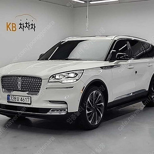 흰색 링컨 에비에이터 중고 3.0 리저브 AWD 중고차리스구매 79,121 km