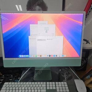 CTO 아이맥 그린 M1 램16G 512G 저장공간