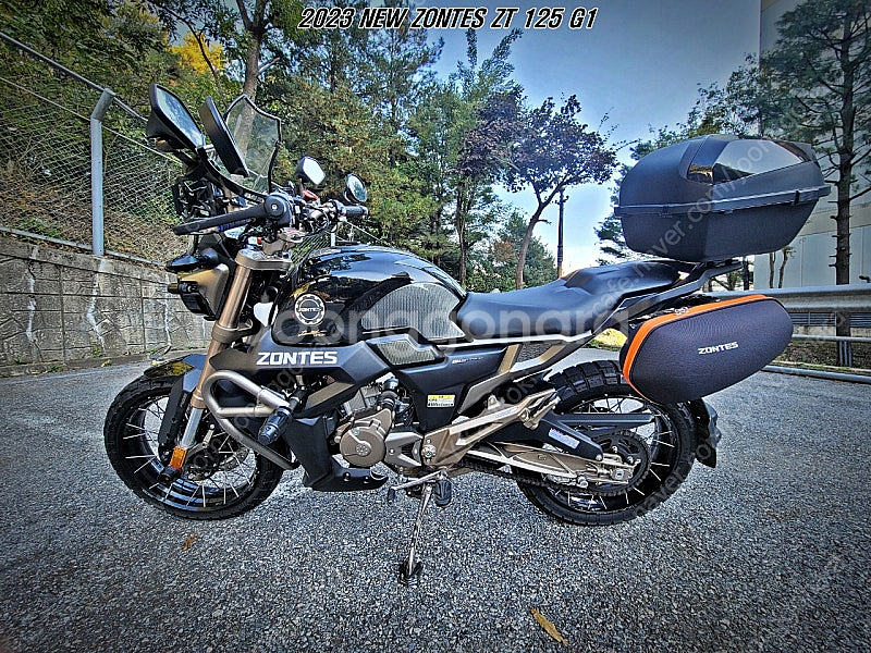오토바이125cc 존테스 G1팝니다--0