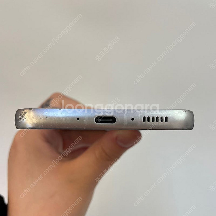 81461(울산중고폰) 갤럭시A34 실버 128GB 판...--4