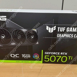 ASUS 지포스 RTX 5070TI TUF OC / 기가바이트 5070 TI 게이밍 OC