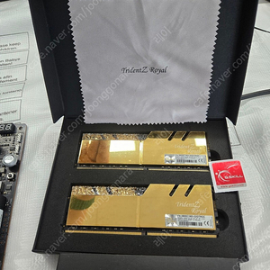 G.Skill gold royal 3600Mhz CL16 32GB