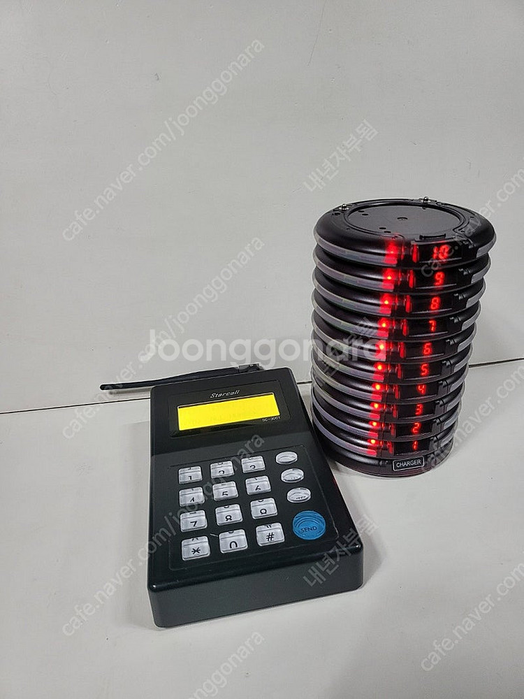 카페진동벨 SJ스타콜 국산 SC-600R 10개 세트--1