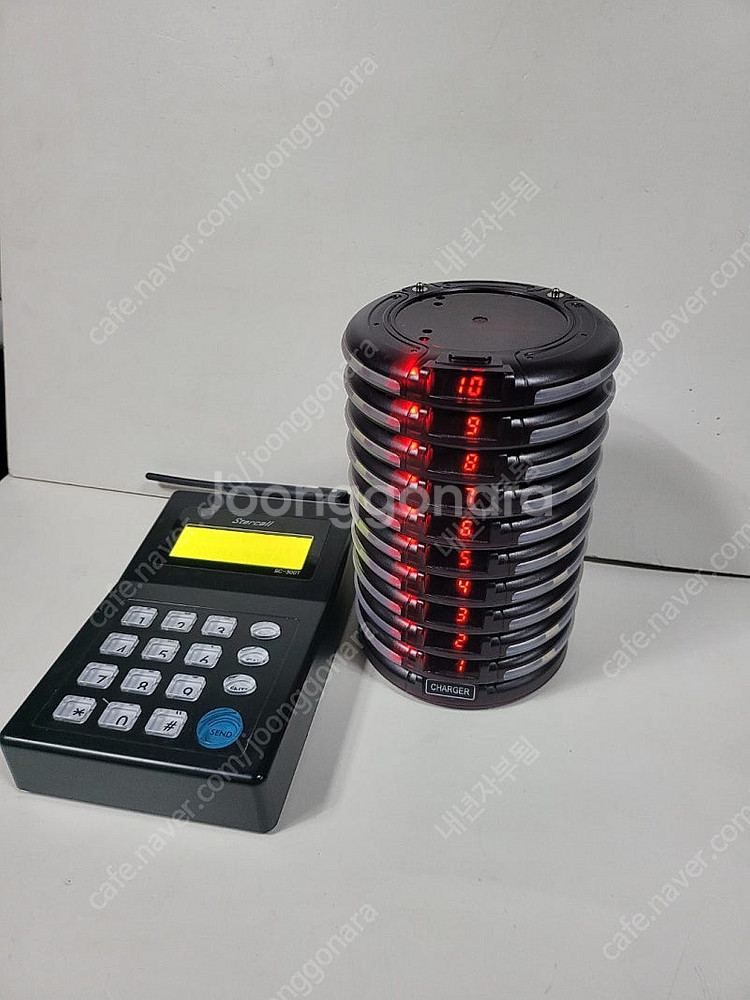 카페진동벨 SJ스타콜 국산 SC-600R 10개 세트--2
