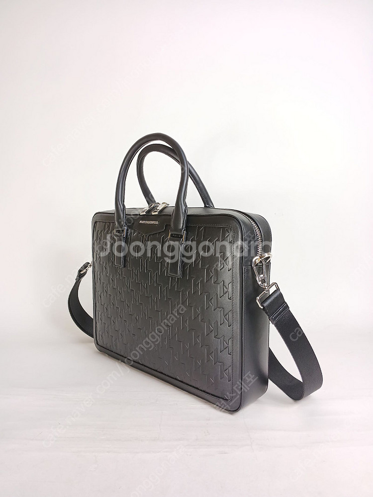 칼 라거펠트 loom lea 검정가죽 남성 브리프케이스...--1