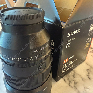 소니 50mm 1.2 렌즈