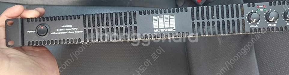 MUSYSIC 프로페셔널 4채널 2x9600W D클래스...--0