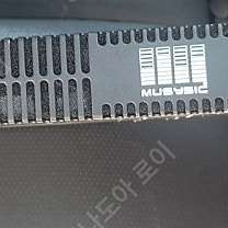 MUSYSIC 프로페셔널 4채널 2x9600W D클래스 1U 파워 앰프 MU-D9600