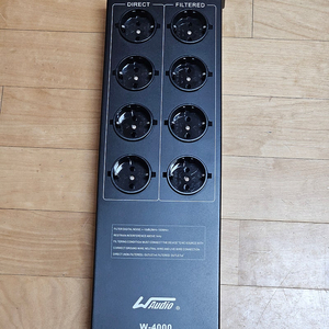 오디오 멀티탭 w-4000