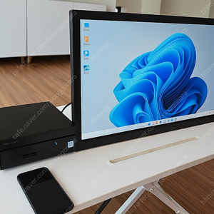 ASUS 미니피씨 23인치 LG터치모니터셋트(i5 8400/8G/SSD128GB)