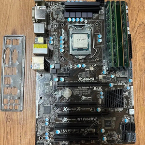 애즈락 H77 Pro/mvp메인보드 cpu 16기가 램세트