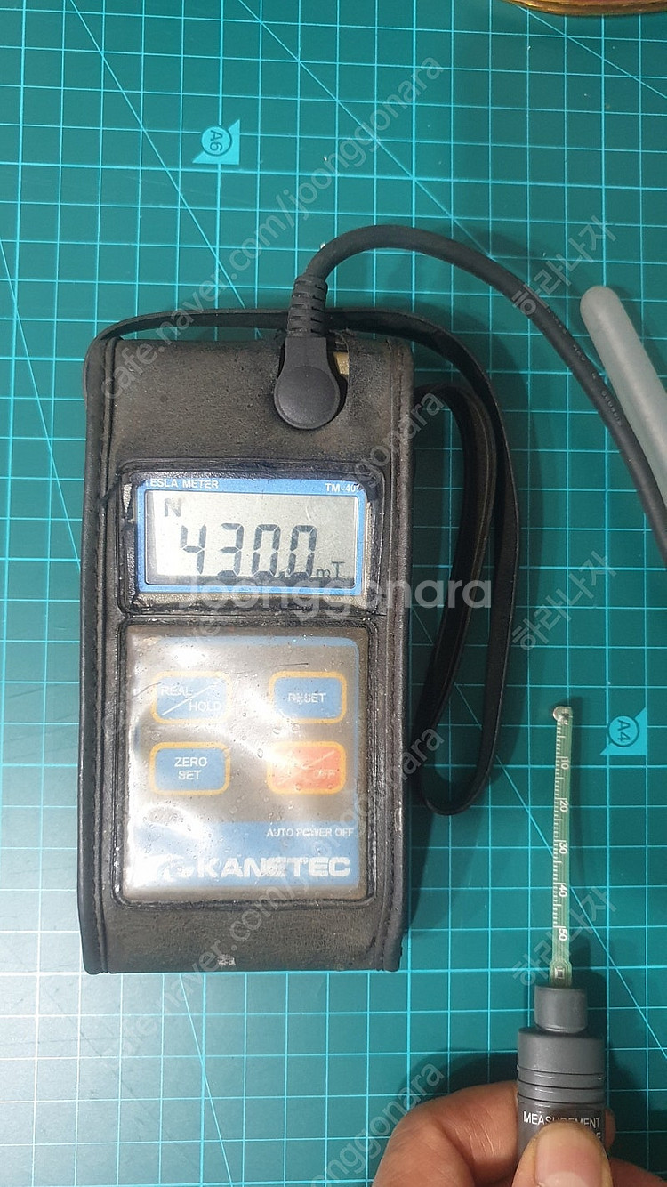 tesla meter tm-401 가우스메타--0