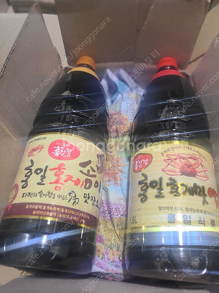 편스토랑 홍게맛 액젓1.8L + 홍게맛 송이 맛장 소스...--0