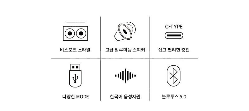 붐마스터 블루투스 스피커(*미개봉)--4