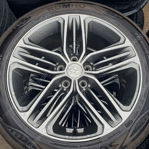인천중고휠타이어 그랜져 순정 18인치 휠 타이어 한대분 판매합니다