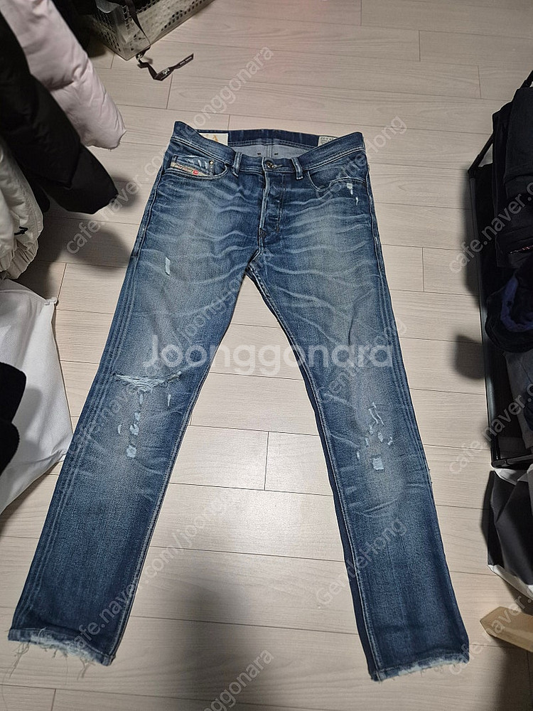 Diesel 디젤 테파 일자핏 진청 중청 데님 청바지 ...--0