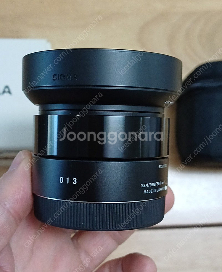 소니 E마운트 시그마 30mm f2.8 삼순이 단렌즈....--2