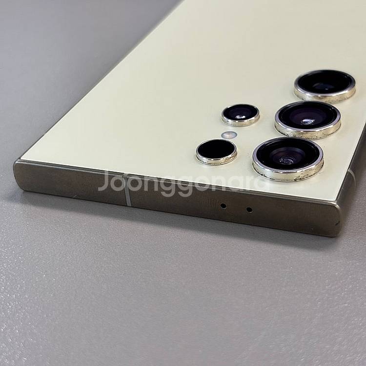 갤럭시S24울트라 옐로우티타늄색상 256용량 24년5월...--6