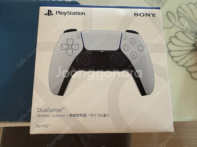 플레이스테이션 PS5 듀얼센스 무선 컨트롤러 화이트색상...--0