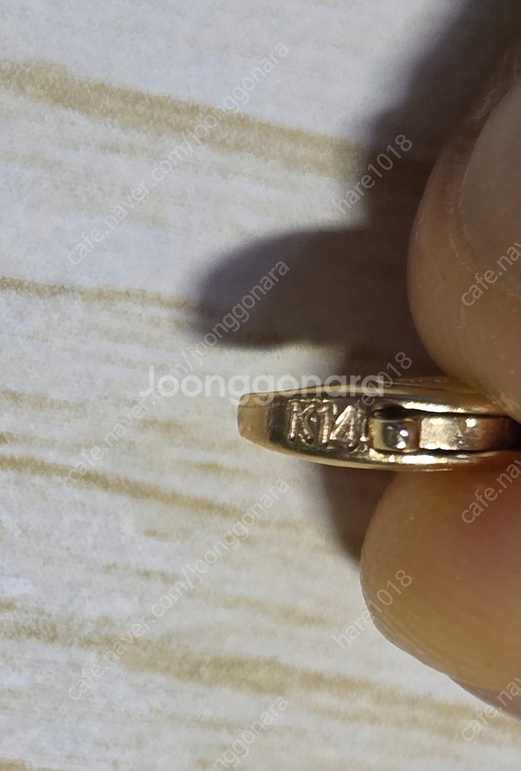 14k 목걸이 약8.34 g 2돈이상--0