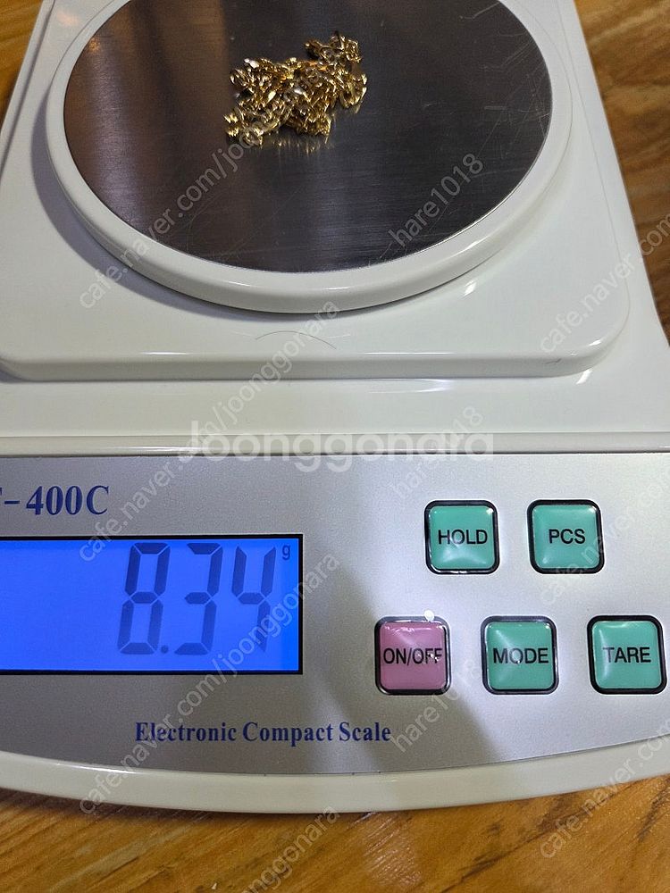 14k 목걸이 약8.34 g 2돈이상--5