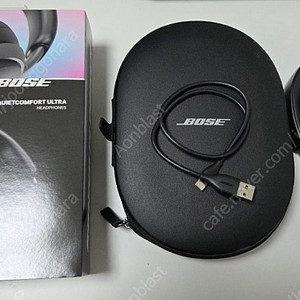 Bose QC 울트라 헤드폰 블랙