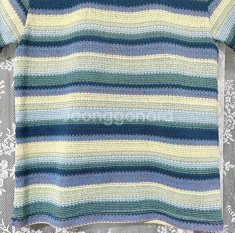 (새상품급) 여성 반팔 니트티--8