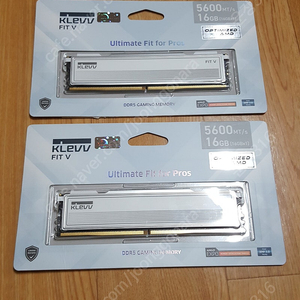 ESSENCORE KLEVV DDR5-5600 CL30 FIT V WHITE 서린 16GB X 2개 총 32GB팝니다. (서울)