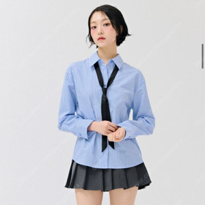 체이스컬트 여자 스트라이프 셔츠 90사이즈 팝니다.