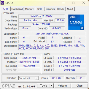 데스크탑 13700KF+4070Ti+Z790+64G