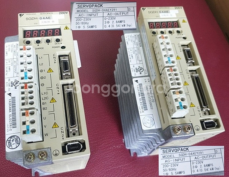야스카와 4인덱스 SERVO MOTOR와 드라이브 As...--4