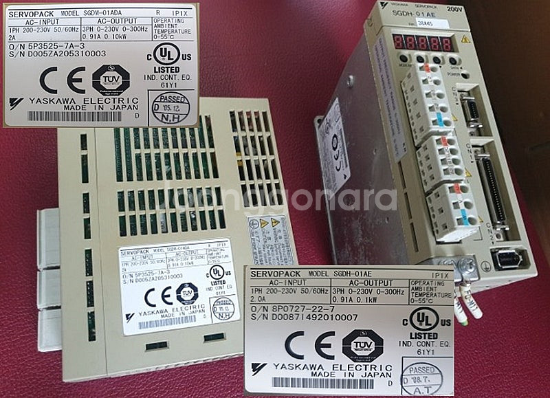 야스카와 4인덱스 SERVO MOTOR와 드라이브 As...--5