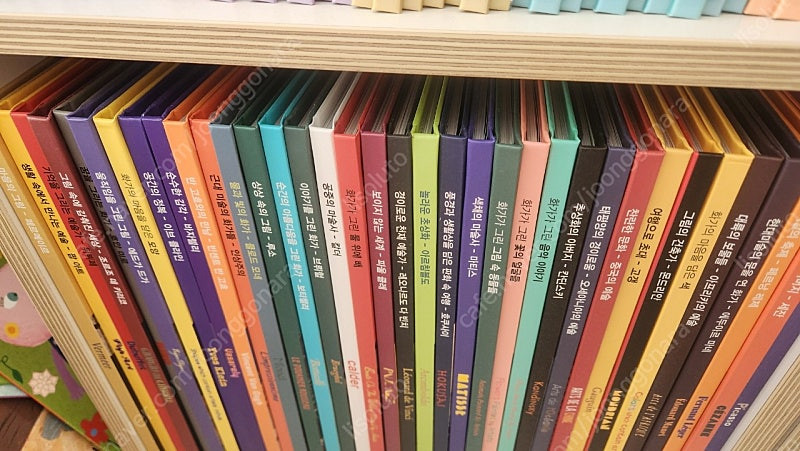 키즈에이원 팔레트 명화 36권 + 명화활동지(미사용)--1