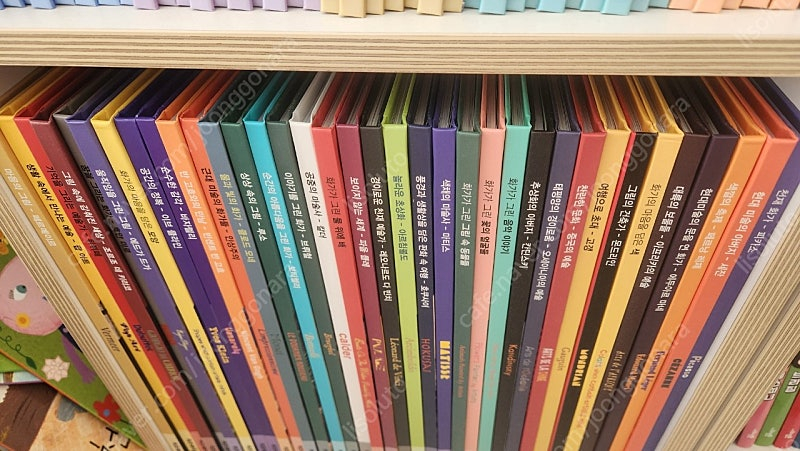 키즈에이원 팔레트 명화 36권 + 명화활동지(미사용)--2