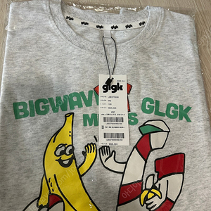 glgk 빅웨이브 미트 반팔 티셔츠 150사이즈