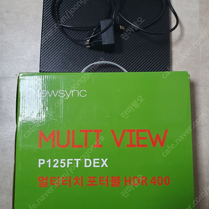 12.5인치 Newsync P125FT DEX 멀티터치 포터블 HDR 400 무결점 팝니다