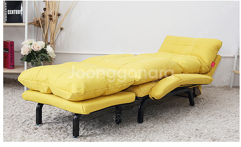 라꾸라꾸 접이식 침대 의자(릴렉스체어 WE-45)--2