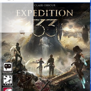 ps5 클레르옵스퀴르33 원정대 미개봉