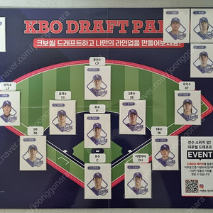 kbo 야구빵 띠부실 띠부씰 삼성 기아 LG 한화 두산