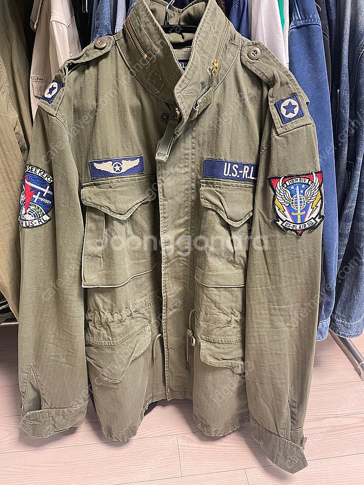 새제품) 폴로 소령야상 아이코닉 필드자켓 M--0