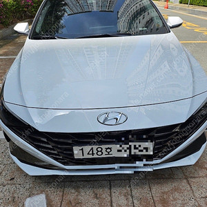 아반떼 1.6인스퍼레이션 cn7 21년식 7500km 무사고