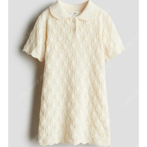 [새상품]H&M 포인텔 니트 드레스 4-6Y