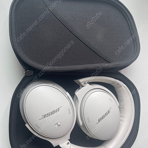 보스 qc45 헤드폰 화이트 스모크