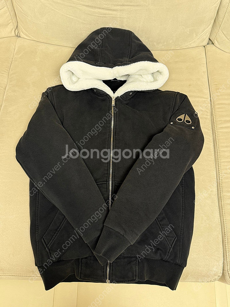 (M) 무스너클 버니스웨터 95~100 블랙--0